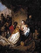 Jan de Bray The Adoration of the Magi oil on canvas